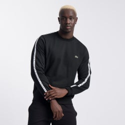 Men Sweatshirts - Lacoste Sportwear - Black-White