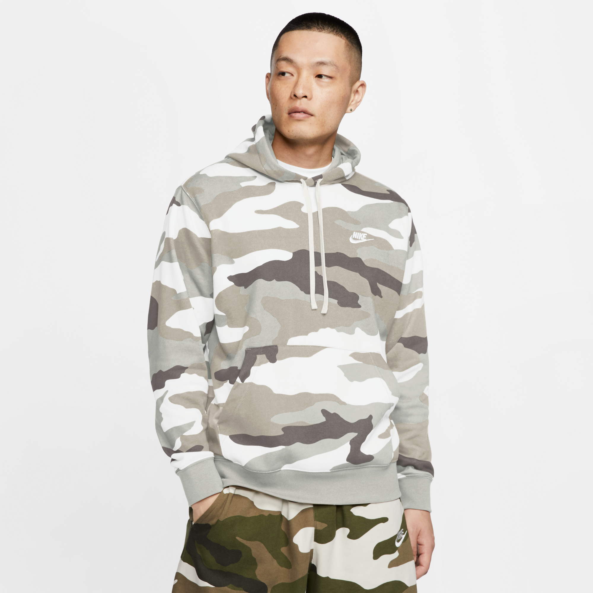 camo nike hoodie mens