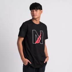 Men T-Shirts - Nautica Sport - Black