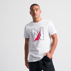 Men T-Shirts - Nautica Sport - White