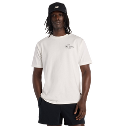 Men T-Shirts - New Balance Fountain Tee - Sea Salt