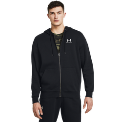 Men Hoodies - Under Armour Ua Icon - Black-White