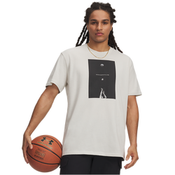 Men T-Shirts - Under Armour Curry Greatest Shooter Tee - Summit White
