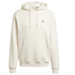 Men Hoodies - adidas Essential Trefoil Fleece Hoodie - Wonder White-Black