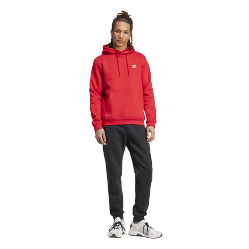 adidas Essential Trefoil Fleece Hoodie Image 2 of 6. Tap to open photo gallery.