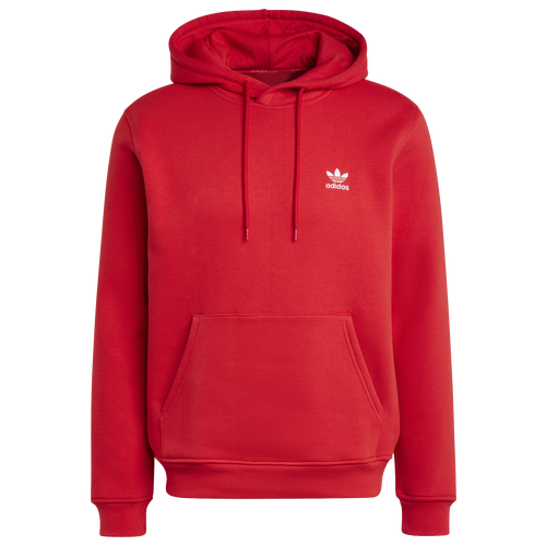 adidas Essential Trefoil Fleece Hoodie Image 6 of 6. Tap to open photo gallery.