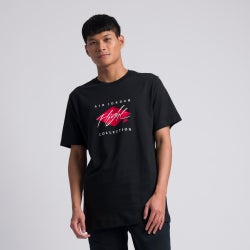 Men T-Shirts - Jordan Flight - Black-White