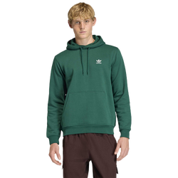 Men Hoodies - adidas Trefoil Essentials Hoodie - Collegiate Green