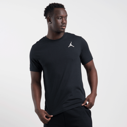 Men T-Shirts - Jordan Jumpman Short Sleeve Tee - Black-White