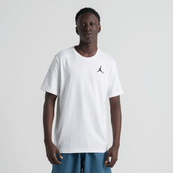 Men T-Shirts - Jordan Jumpman Short Sleeve Tee - White-Black