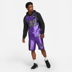 Men Shorts - Nike Space Jam Basketball - Hyper Grape-Black-(Wolf Grey)