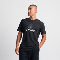 nike solar Ki Shortsleeve - Herren T-Shirts Black-Black