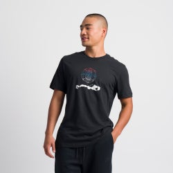Men T-Shirts - Nike Ki Shortsleeve - Black-Black
