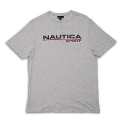 Men T-Shirts - Nautica Sport Tee - Core Black-Carbon-White