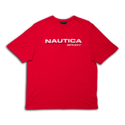 Men T-Shirts - Nautica Sport Tee - White-White-Grey One