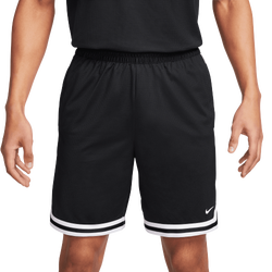 Men Shorts - Nike Dri-FIT DNA 8 inch Basketball Shorts - Black-White-White