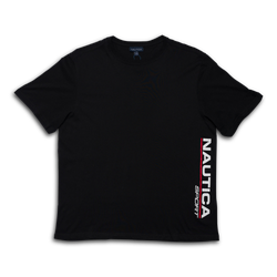 Men T-Shirts - Nautica Sport Tee - Rust Nubuck-Rust Nubuck