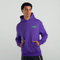 Men Hoodies - Puma Melo x Toxic Hoodie - Violet-Violet