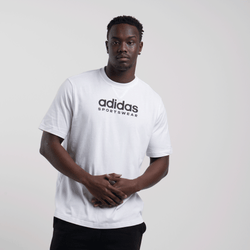 Men T-Shirts - adidas Linear Tee - White-Black