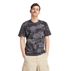 Men T-Shirts - adidas Graphics Aop Camo Tee - Carbon-Black