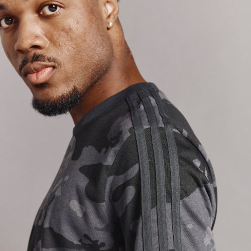 adidas Graphics Aop Camo Tee Image 7 of 7. Tap to open photo gallery.