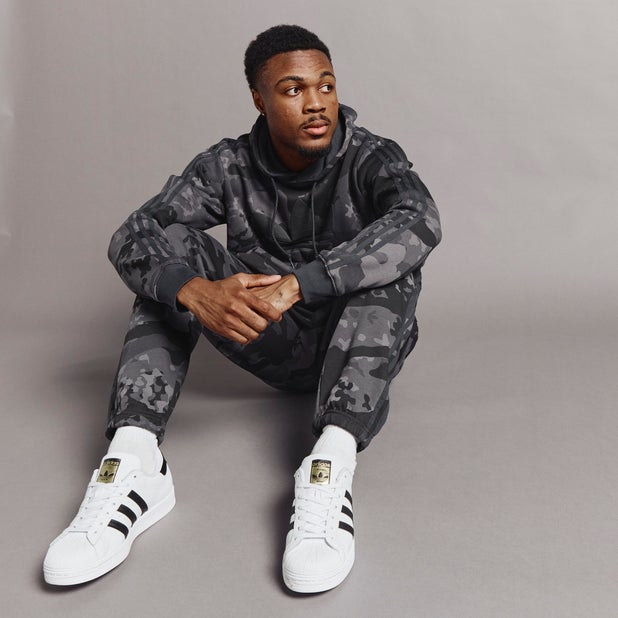 adidas Graphics Camo AOP Hoodie Image 8 of 8. Tap to open photo gallery.