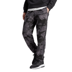 Men Pants - adidas Graphics Camo Fleece Pant - Carbon-Black