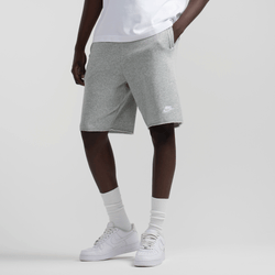 Men Shorts - Nike Club Alumni - Dark Grey Heather-White-White