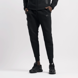 Men Pants - Nike Tech Fleece - Black-Black