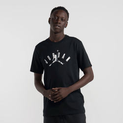 Men T-Shirts - Jordan Flight MVP Graphic Tee - Black-Sail