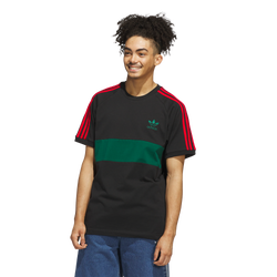 Men T-Shirts - adidas 3-Stripes Panel Tee - Black-Better Scarlett