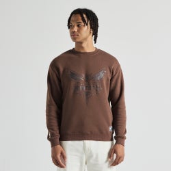 Men Sweatshirts - NCAA NBA Essentials - Brown-Brown