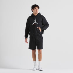 Men Hoodies - Jordan Flight Essentials Hoodie - Black-White