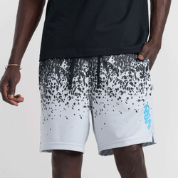 Men Shorts - Jordan Zion Shorts - Black-Football Grey