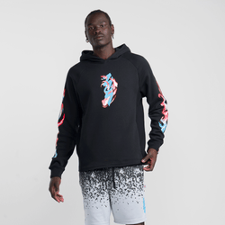 Men Hoodies - Jordan Zion Graphic Hoodie - Black-Multi