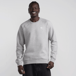 Medium Grey Heather-White
