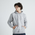 adidas Essential Trefoil Hoodie - Men Hoodies Medium Grey Heather-White