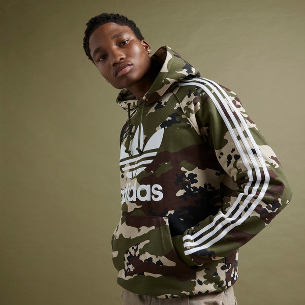 adidas Camo Hoodie Image 1 of 2. Tap to open photo gallery.