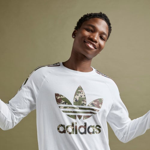 Adidas logo long sleeve online