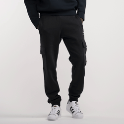 Men Pants - adidas Fleece Essentials - Black-White