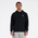 New Balance Small Logo Brushed Fleece Hoodie - Men Hoodies Black-White