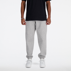 Men Pants - New Balance Athletics Essentials Fleece Jogger - Ash Heather