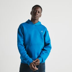 Men Hoodies - Jordan Essentials Fleece Hoodie - Industrial Blue-White