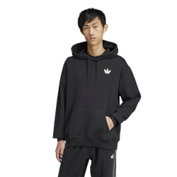 Men Hoodies - adidas Originals Hoodie - Black-Wonder White