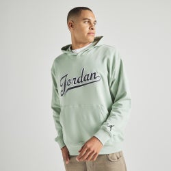 Men Hoodies - Jordan Essential Fleece MVP Hoodie - Seafoam-Seafoam