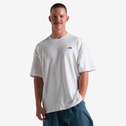 Men T-Shirts - Nike Air Max 1 Patch M90 Tee - White-Blue