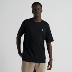 Men T-Shirts - adidas Essential Trefoil Tee - Black-White