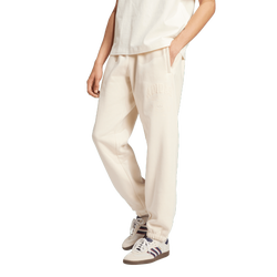 Men Pants - adidas VRCT 1 Fleece Trackpants - White-White