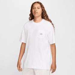 Men T-Shirts - Nike Af1 Pocket Patch Tee - White-White