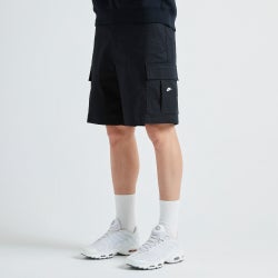 Men Shorts - Nike Woven Cargo Short - Black-Red Stardust-White
